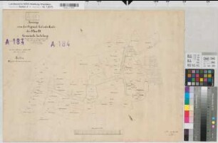 Ascheberg (Ascheberg), Teilung des Weidegrundstücks Dreisken, Katasterauszug Flur 19