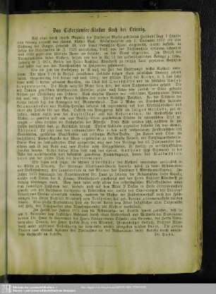 Das Cisterzienser-Kloster Buch bei Leisnig