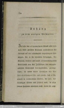 Anhang zu dem vorigen Abschnitte