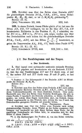 a. Das Rechteck.
