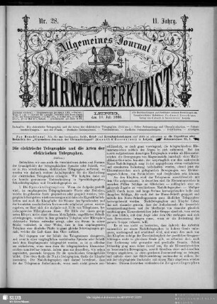 Die elektrische Telegraphie und die Arten der elektrischen Telegraphen (Schluss)