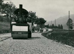 Strassenbau Piding-Högl-Anger, Deutschland, 1930