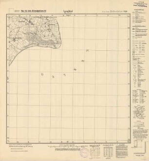 1126 Lysabbel (Insel Alsen) (4-cm-Karte) Meßtischblatt
