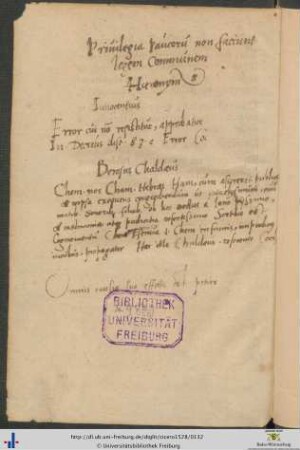 Handschriftliche Exzerpte