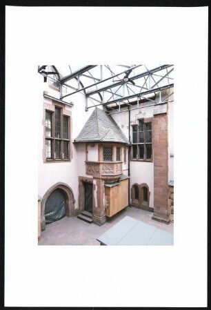 Großherzogliches Museum, Darmstadt: Ansicht des Hoferkers, 2009