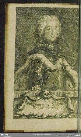 Fréderic Le Grand Roi De Prusse