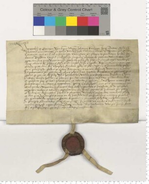 Präsentation an den Propst Magister Dr. Joh. Knutzen für eine Vikarie am Johannesaltar der Beginenkapelle [lat].