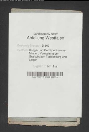 Einführung der Kammerdeputation