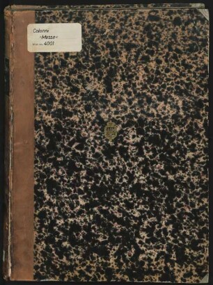 Messen; Coro (3), orch
