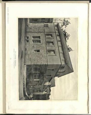 Villa in Karlsruhe, Moltkestraße. Außenansicht.