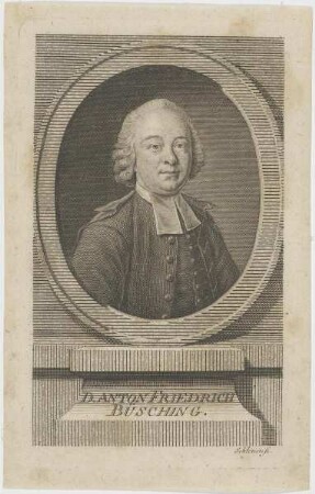 Bildnis des Anton Friedrich Büsching