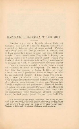 Kampania hiszpańska w 1808 roku