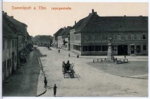 Dommitzsch. Leipziger Straße