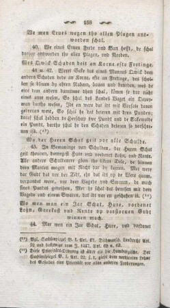 We men Crues wegen tho allen Plagen antworden schal.