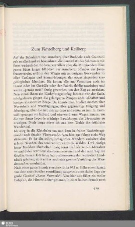 Zum Fichtelberg und Keilberg