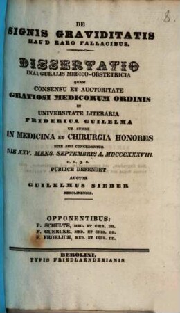 De signis graviditatis haud raro fallacibus : diss. inaug. med.