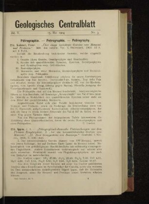 15. Mai 1904 No. 3.