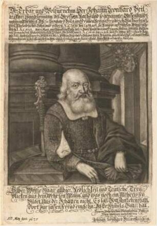 Johann Leonhard Beil d. Ä. (= Hans Linhart Beihel);. geb. 29.03.1591