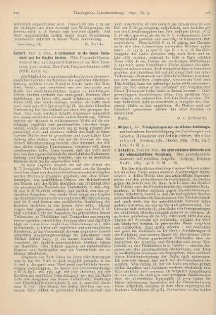 116-117 [Rezension] Schultze, Vict., Die altchristlichen Bibelwerke und die wissenschaftliche Forschung. Eine protestantische Antwort auf römische Angriffe