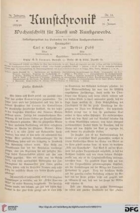 Heft 14 (10. Januar 1889)