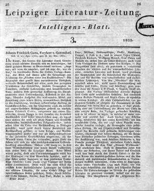 1833-01 : 03. Stück