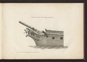Ornements de la Proue d'une Frégate, portant du 12.