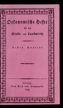 Erstes Quartal