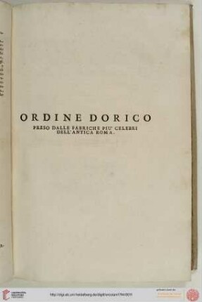 Ordine Dorico