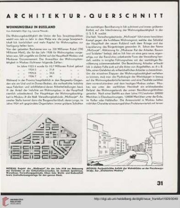 3: Wohnungsbau in Russland