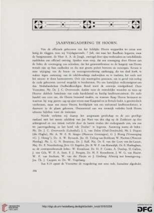 2.Ser. 9.1916: Jaarvergadering te Hoorn