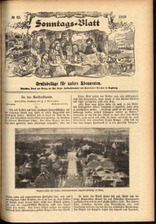 Ausgabe vom Sonntag, den 19. Juni 1910.