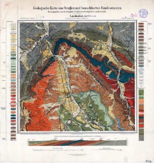 [5262] Landeshut, Geologische Karte von Preußen und benachbarten Bundesstaaten