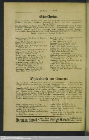 Thierbach mit Rittergut
