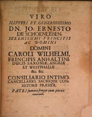 De legibus divinae positionis universalibus discursum academicum