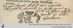 [Provenienz]: Ehinger, Johann Konrad