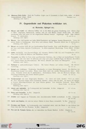 Plaketten mit religiösen Darstellungen (Nr. 1-903)