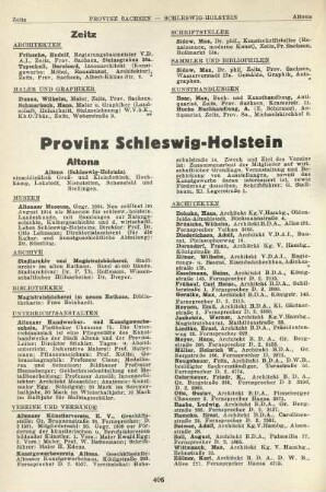Provinz Schleswig-Holstein