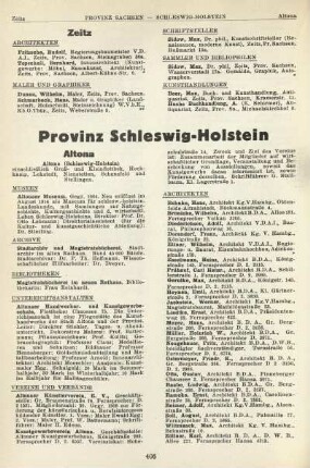 Provinz Schleswig-Holstein