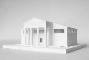 Deutscher Pavillon, Venedig Umgestaltung: Ansicht des Ausstellungsmodells 1:100 (Modellfoto) (Beitrag zur Deutschen Werkbund Ausstellung »this is modern« Venedig 2014)