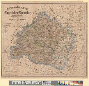 Specialkarte der Bayerischen Rheinpfalz