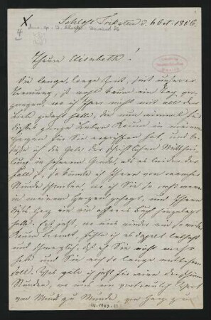 Brief an Elisabeth Gurlitt : 06.10.1856