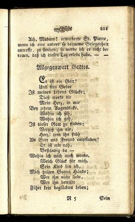 Allgegenwart Gottes. - Irrwische.