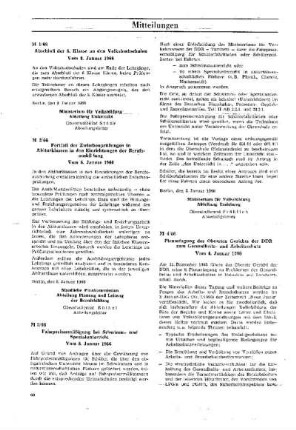Fahrpreisermäßigung bei Schwimm- und Spezialunterricht : 3/66 vom 8. Januar 1966 ; [Mitteilungen]