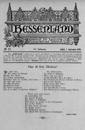 No. 17, 1. September 1895