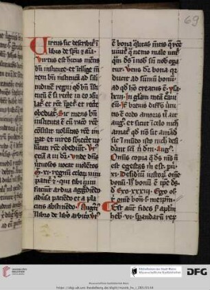 De virtutibus, scilicet de fide spe et caritate