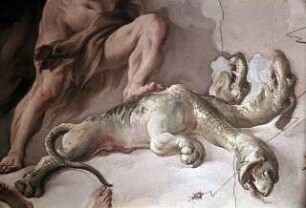 Pallas Athene als Triumph der göttlichen Weisheit, Sieg über die Mächte der Finsternis