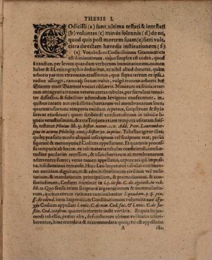 Disputatio Inauguralis De Codicillis