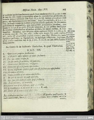 An Cautio sit de substantia Ususfructus, & quasi Ususfructus. Cap. XIX