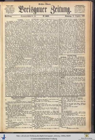11.12.1898 (Erstes Blatt)
