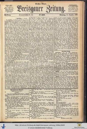11.12.1898 (Erstes Blatt)